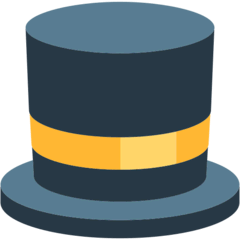 Cappello a cilindro Emoji Mozilla