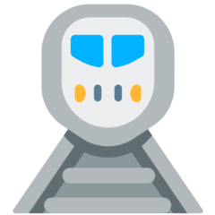 Train Emoji in Mozilla Browser