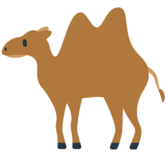 Camelo com duas bossas Emoji Mozilla