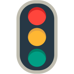 Vertical Traffic Light Emoji in Mozilla Browser