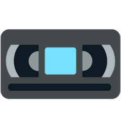 Videocassetta Emoji Mozilla