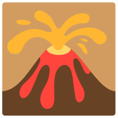 Vulcão Emoji Mozilla
