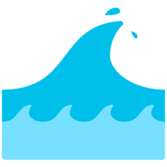 Water Wave Emoji in Mozilla Browser