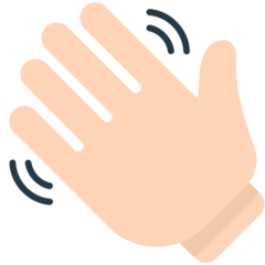👋 Waving Hand Emoji in Mozilla Browser