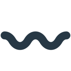 Línea ondulada Emoji Mozilla