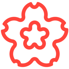 Flor blanca Emoji Mozilla
