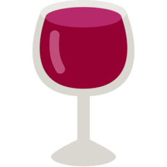 Copa de vino Emoji Mozilla