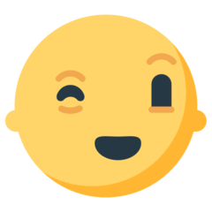 Zwinkerndes Gesicht Emoji Mozilla