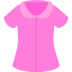 Woman’s Clothes Emoji in Mozilla Browser