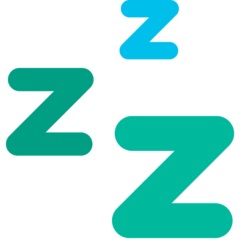 Símbolo de dormir on Mozilla