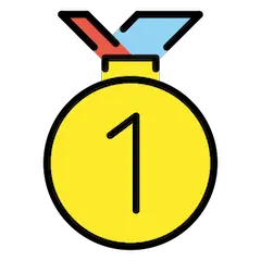 🥇 1st Place Medal Emoji in Openmoji