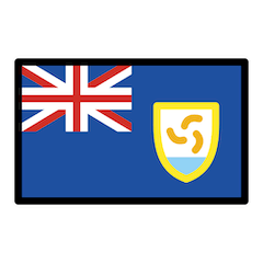 Flagge von Anguilla Emoji Openmoji