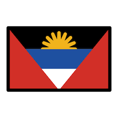 एंटिगुआ और बरबुडा का झंडा on Openmoji