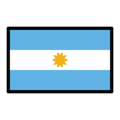 Drapeau de l’Argentine on Openmoji