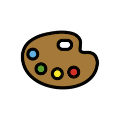 🎨 Farbpalette Emoji auf Openmoji