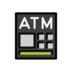 ATM on Openmoji