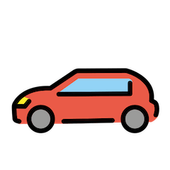 Automobile Emoji in Openmoji
