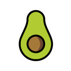 Avokado on Openmoji