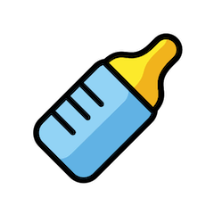Baby Bottle Emoji in Openmoji