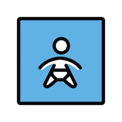 Símbolo de bebé Emoji Openmoji