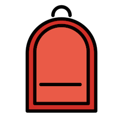 Backpack Emoji in Openmoji