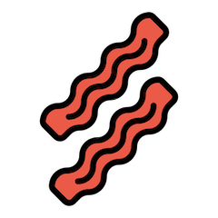 🥓 Bacon Emoji su Openmoji