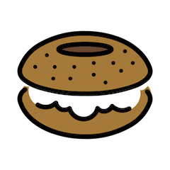🥯 Rosca de pan Emoji en Openmoji