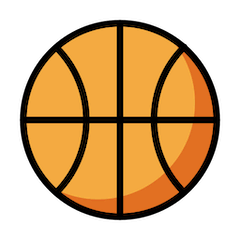 Ballon de basket on Openmoji