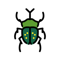 Beetle on Openmoji