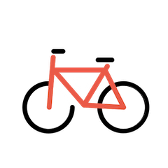 Bicycle Emoji in Openmoji