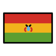 Vlag Van Bolivia on Openmoji