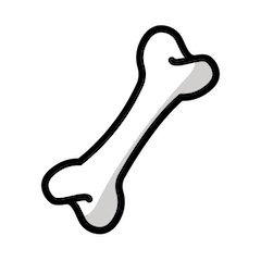 Bone on Openmoji