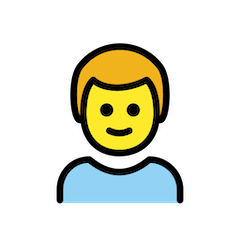👦 Junge Emoji auf Openmoji