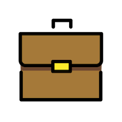 Briefcase Emoji in Openmoji