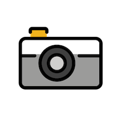Camera Emoji in Openmoji
