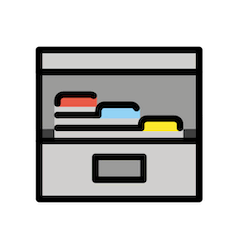 🗃️ Card File Box Emoji in Openmoji