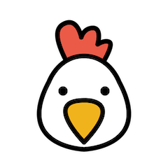 चिकन on Openmoji