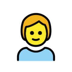 Joven Emoji Openmoji