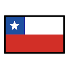 Bendera Cile on Openmoji