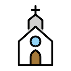 ⛪ Kirche Emoji auf Openmoji