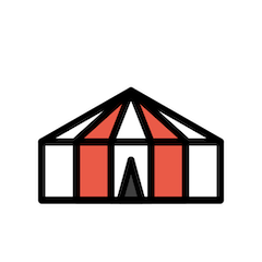 Circus Tent on Openmoji