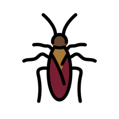 🪳 Cucaracha Emoji en Openmoji