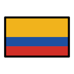 Bandiera della Colombia on Openmoji