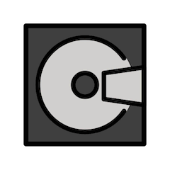 💽 Computer Disk Emoji in Openmoji
