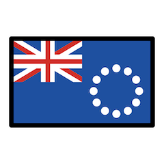Bandiera delle Isole Cook Emoji Openmoji