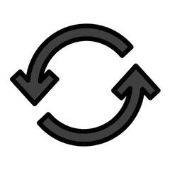 Counterclockwise Arrows Button Emoji in Openmoji