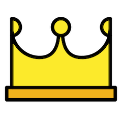 👑 Coroa Emoji nos Openmoji