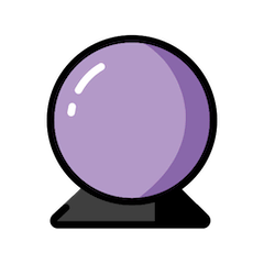 Bola de cristal Emoji Openmoji