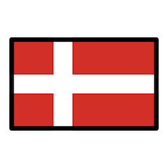 Flagge von Dänemark on Openmoji