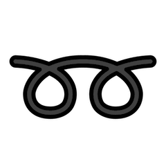 Double Curly Loop Emoji in Openmoji